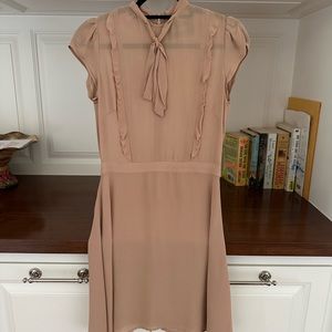 Beige Reformation Dress